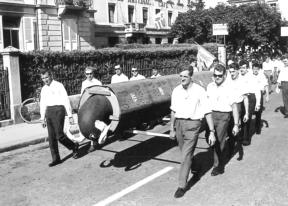 le Groupe Bélier à  la fête du peuple 1962