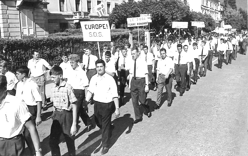le Groupe Bélier à  la fête du peuple 1962